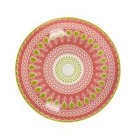 Lapostányér Maja - piros/zöld, Lifestyle, kerámia (26,7/2,7cm) - Modern Living