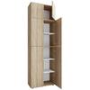 Pisarniška Omara Lona Xxl, Hrast - hrast sonoma, Moderno, leseni material (70/223/39cm) - MID.YOU
