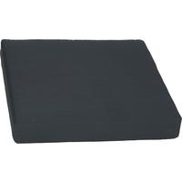 Loungesitzkissen m. Zip ca. 60x60 cm Anthrazit - Anthrazit, Basics, Textil (60/60/8cm) - Gardenson
