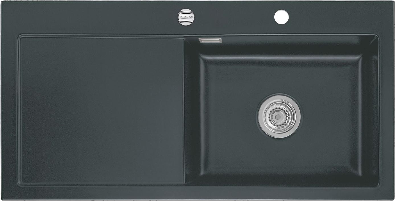Spüle Mera100SL Typ50640285 Schiefer - MODERN, Keramik (100/51cm) - Systemceram