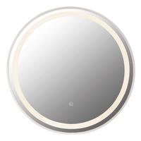 Ogledalo S Rasvjetom Mat - Basics, staklo/metal (50/0,4/2,8cm) - Globo