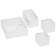Set Škatel Za Shranjevanje Tina - bela, tekstil (28/28/13cm) - Mömax modern living Set Škatel Za Shranjevanje Tina - bela, tekstil (28/28/13cm) - Mömax modern living