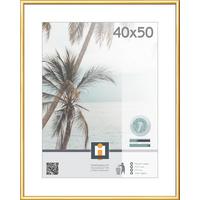 RAMKA NA ZDJĘCIA 660583 - kolor złoty, Basics, tworzywo sztuczne/szkło (40/50cm)