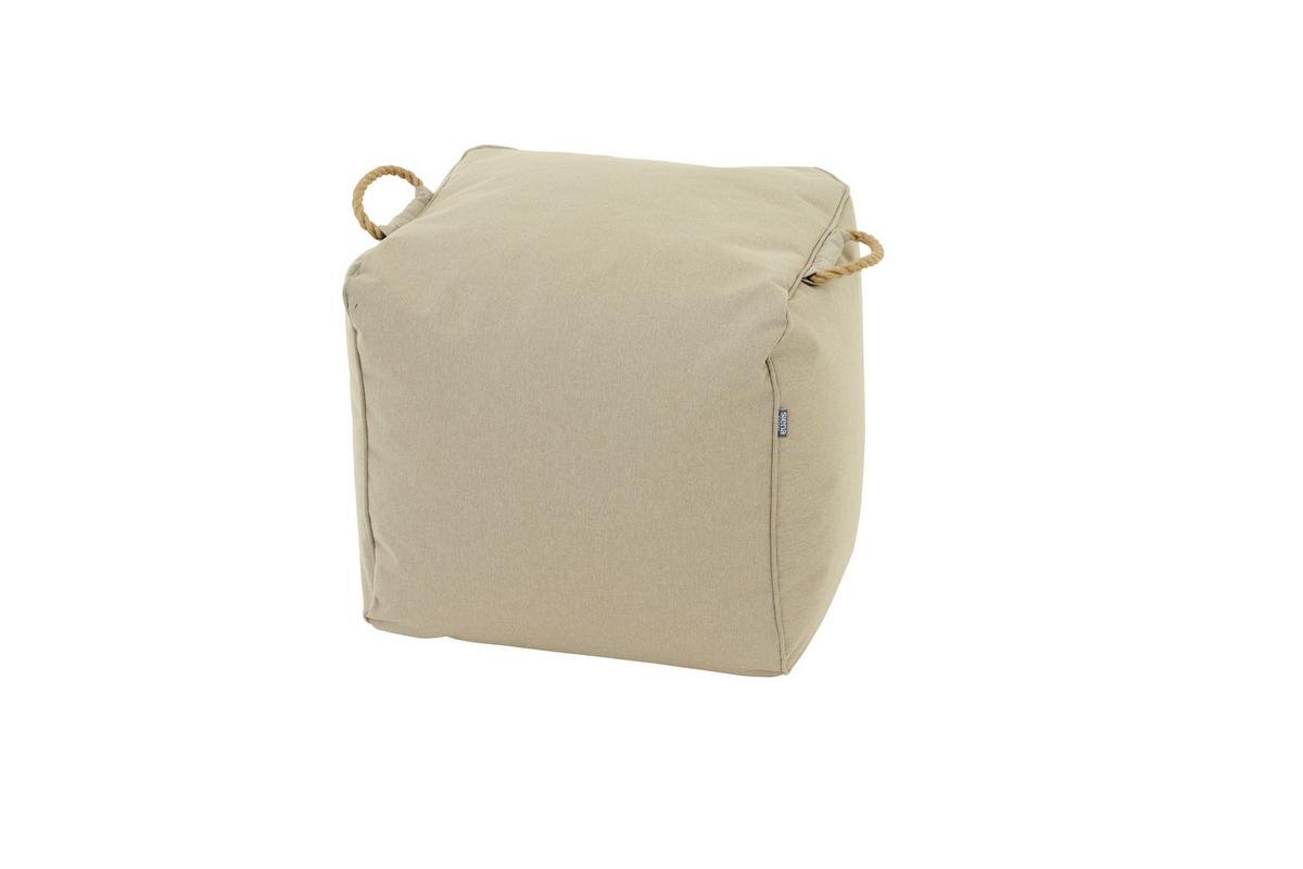 GARTENHOCKER INTEGRAL-HOCKER - Braun, MODERN, Kunststoff (48/46/46cm) - Siena Garden