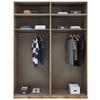 Otvoreni Ormar Unit - antracit, Moderno, drvni materijal (182,2/242,2/56,5cm) - Based