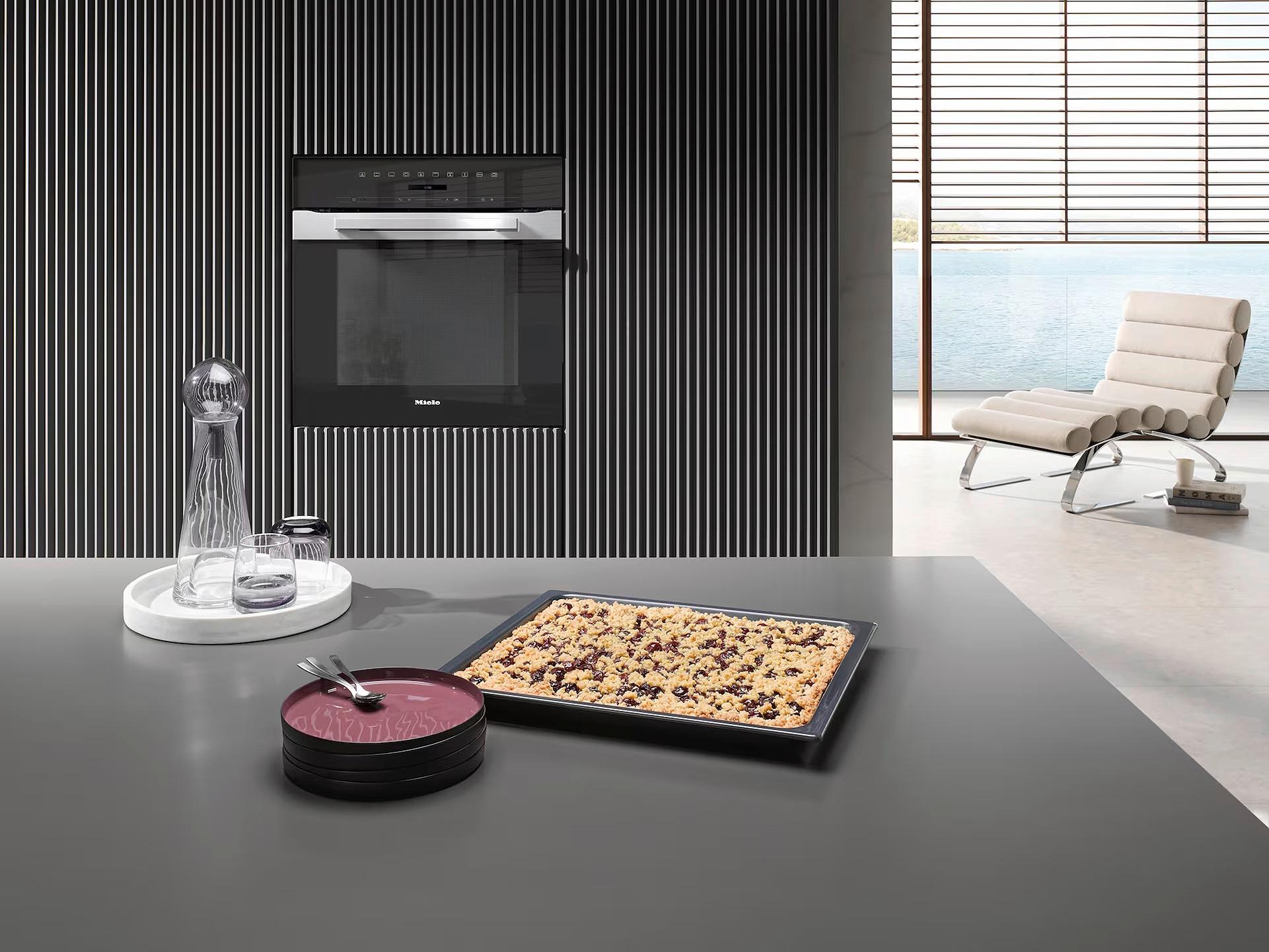 Backofen H7260BEDCLST Schwarz - MODERN (59,5/59,6/56,9cm) - Miele
