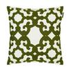 Zierkissen GWYN in Weiß/Schlamm ca. 45x45cm - Schlammfarben/Weiß, MODERN, Textil (45/45cm) - Mary's