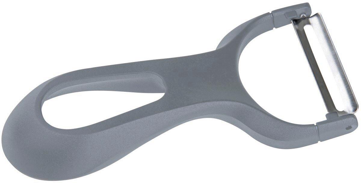 Schäler Statement in Grau - Edelstahlfarben, Kunststoff/Metall (23cm) - Fackelmann