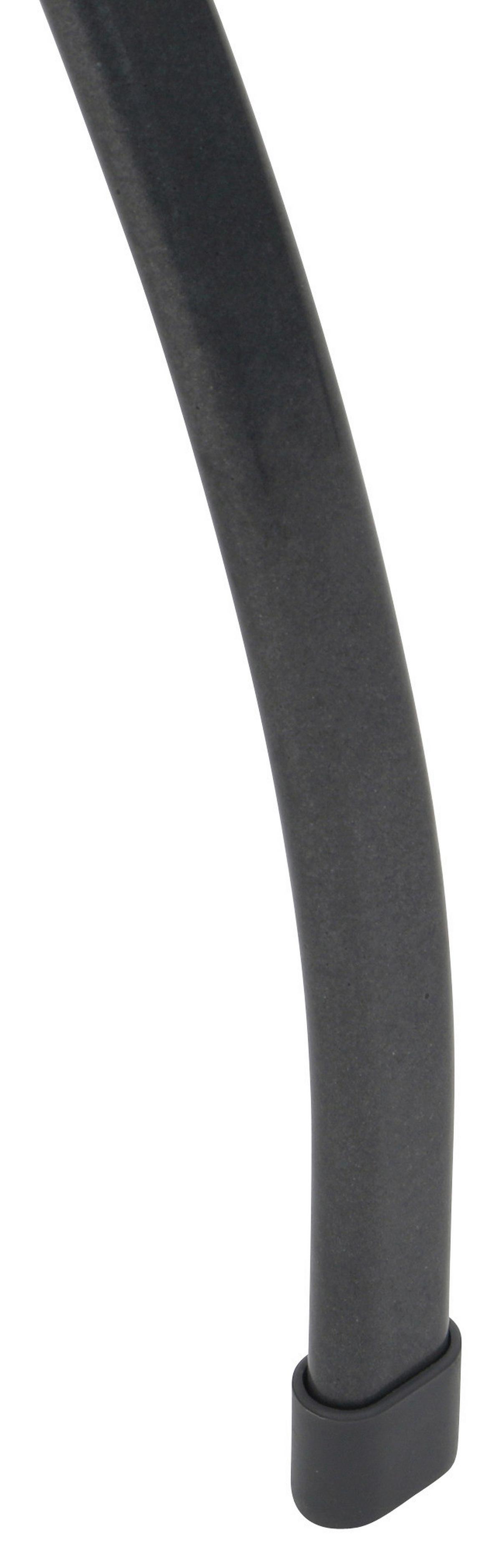 Gartentisch Toulouse Grau Stahl ca. 80x80x74cm - Grau, Basics, Metall (80/80/74cm) - Gardenson