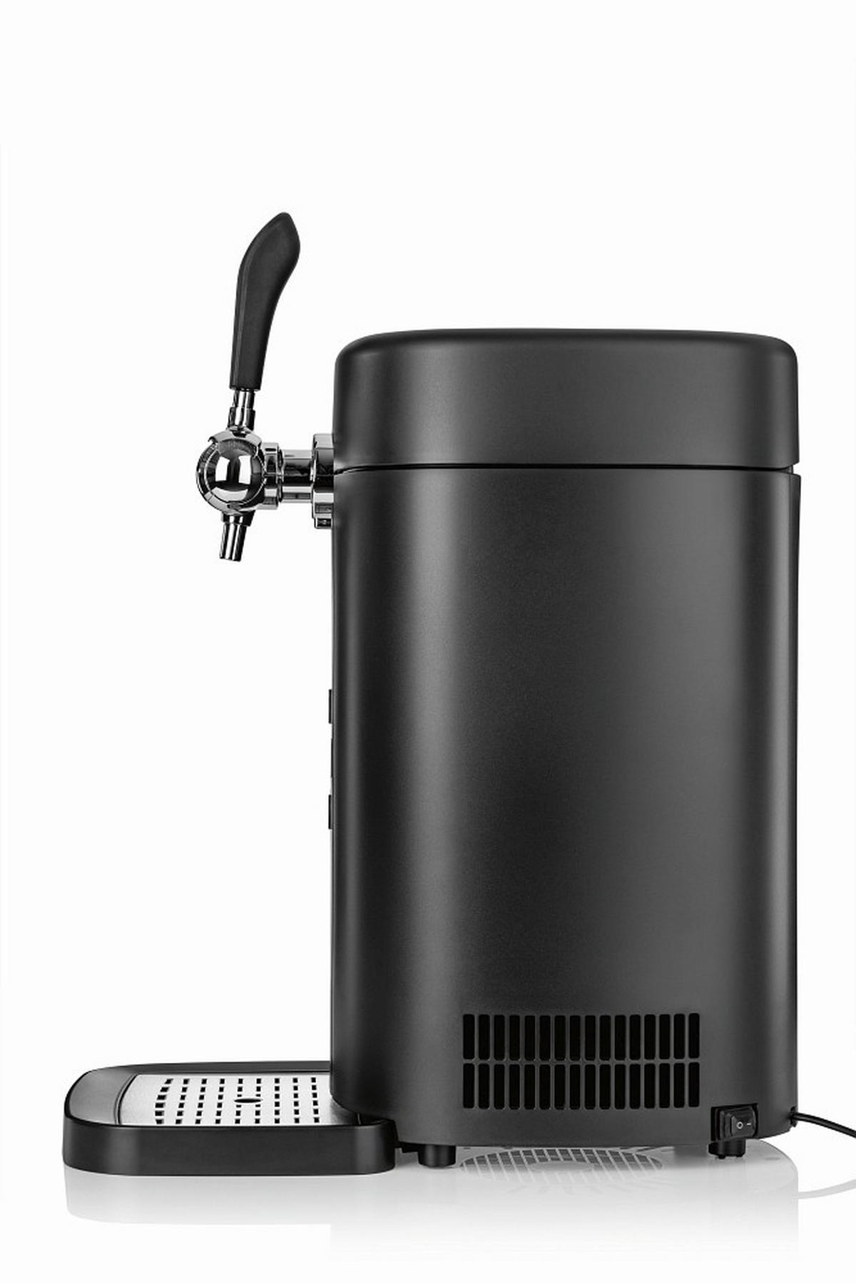 MASZYNA DO NALEWANIA PIWA BIER MAXX - kolor srebrny/czarny, Basics, tworzywo sztuczne (26,4/41/52,6cm)