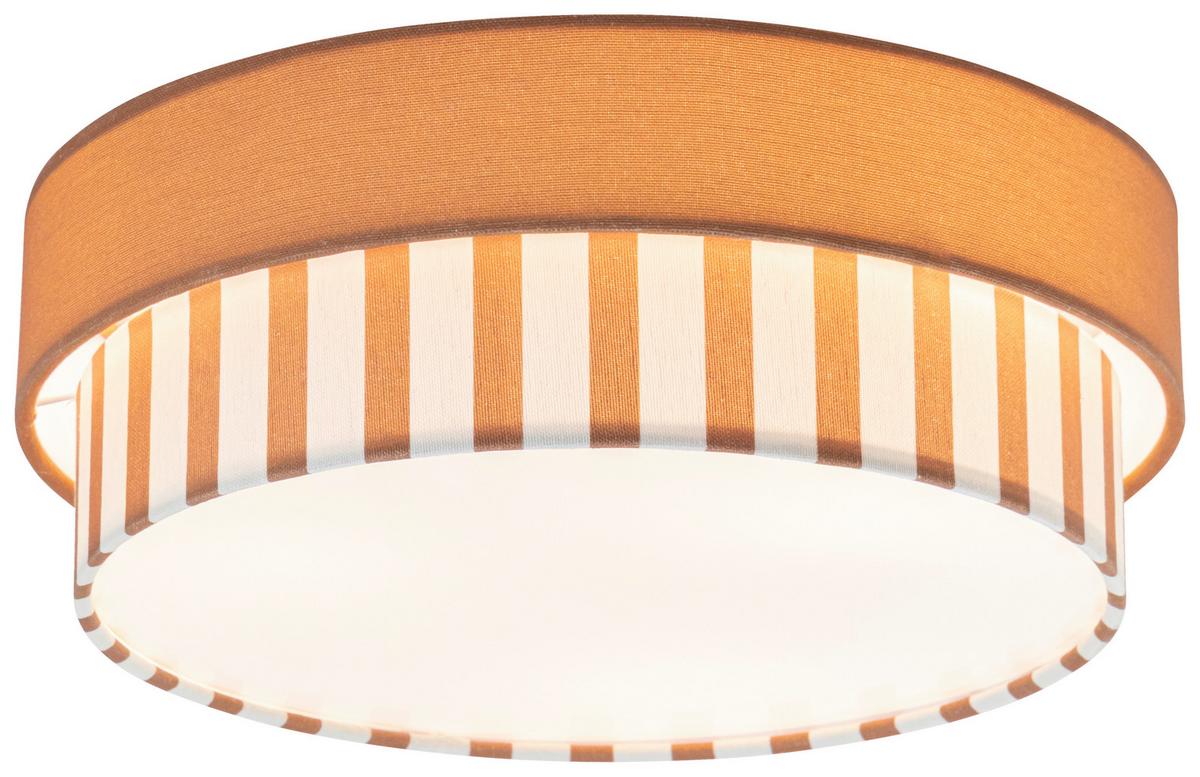LAMPA SUFITOWA NEELE - kolor naturalny/brązowy, Modern, tworzywo sztuczne/metal (37/13cm) - Novel