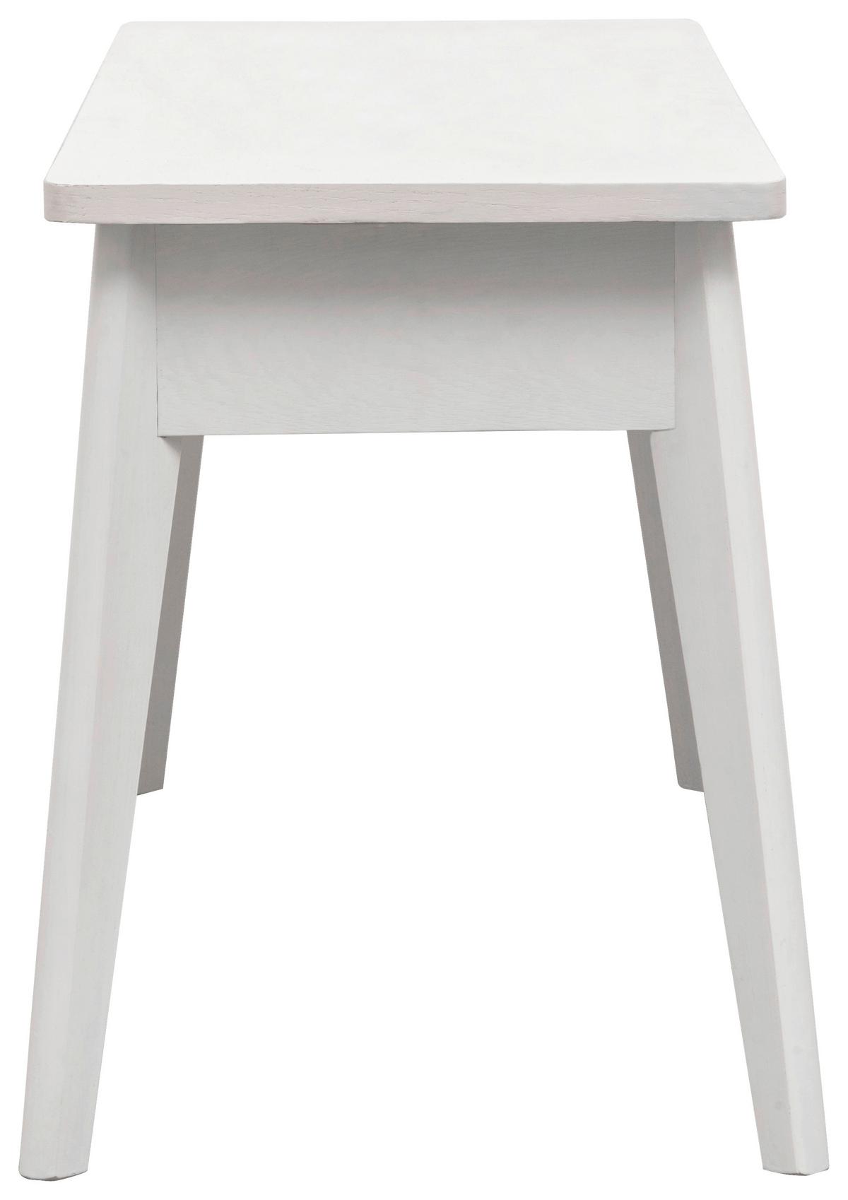 ŁAWKA ERIC - biały, Konventionell, materiał drewnopochodny/drewno (90/47/35cm) - MID.YOU
