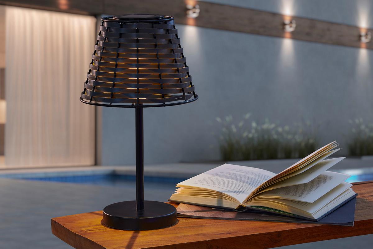 Solarleuchte Ragmar max. 0,02 - Dunkelgrau, MODERN, Kunststoff/Metall (19/32cm) - Modern Living