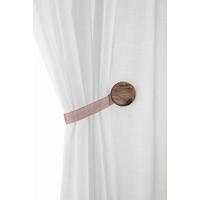 Dekoclip Perlmutt in diversen Farben - Weiß/Grau, Textil (4cm) - Modern Living