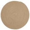 BORDSTABLETT JUTE - brun, naturmaterial (39cm)