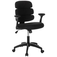 Mladinski Vrtljivi Stol Kid Ergolino B, Črna - črna, Basics, umetna masa/tekstil (62/86-97/62cm) - MID.YOU