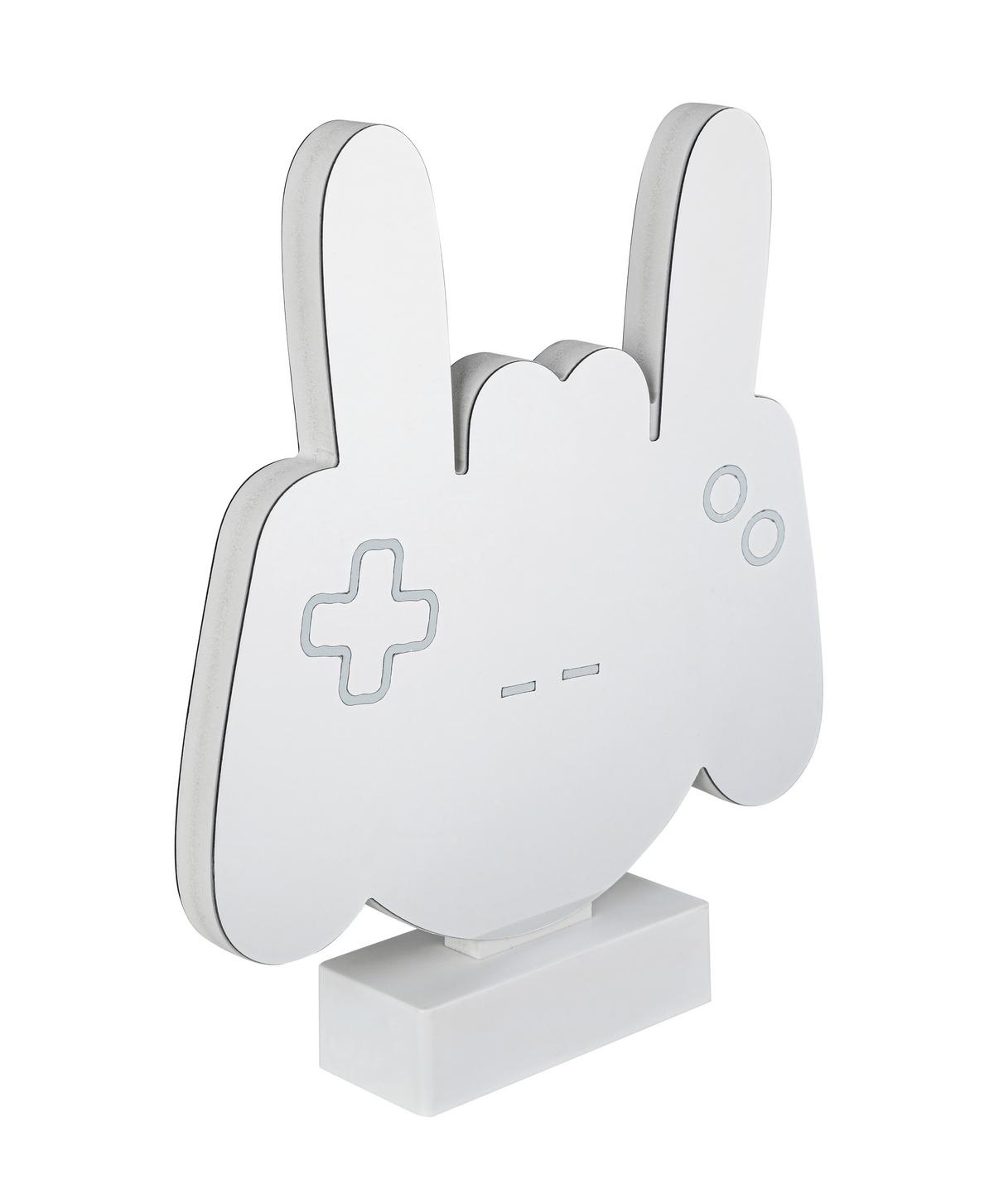 Led Svjetiljka Dekorativna Frani - bijela/boje kroma, Moderno, plastika (22,9/4,6/25,3cm) - Mömax