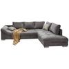 HÖRNSOFFA ALVITO - silver/grå, Design, trä/textil (298/202cm) - P & B