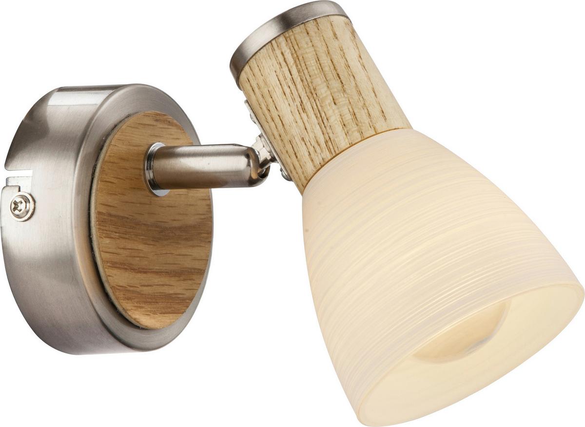 Reflektor Bold - Natur, kovina/steklo (8/11cm) - Globo