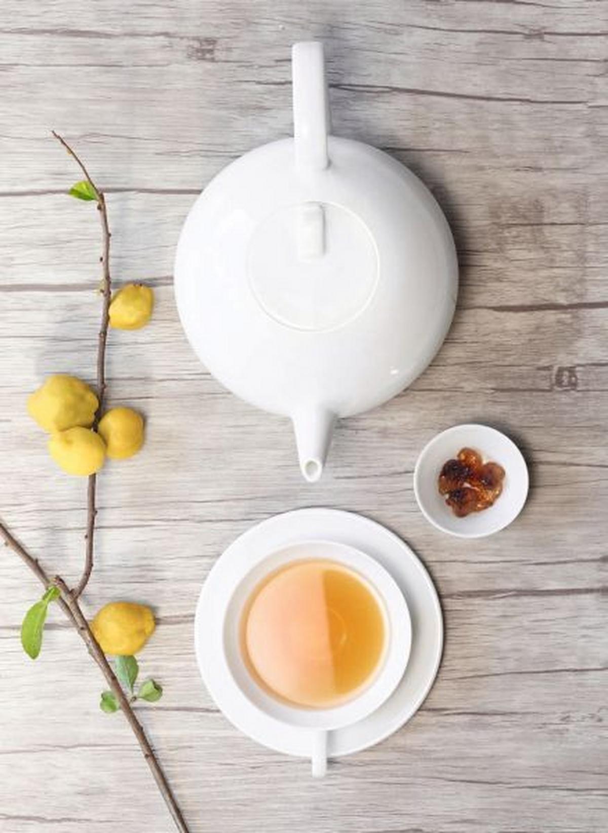 IMBRYK DO HERBATY 2015013 - biały, Basics, ceramika (18,6/11cm) - ASA