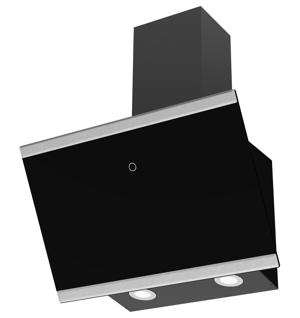 Dunstabzugshaube CH89160S-20 Schwarz - Schwarz, Trend, Glas/Metall (59,5/109,5/38,3cm) - Respekta