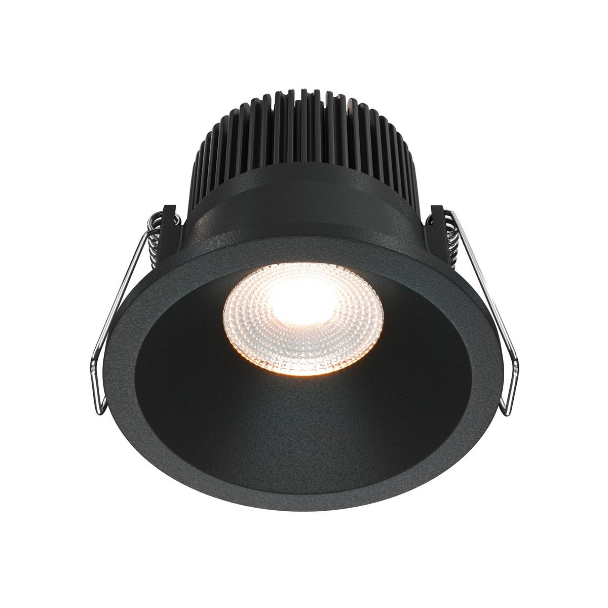 LED-Spot Zoom Schwarz max. 6 Watt - Schwarz, Trend, Metall (6/6cm) - MAYTONI