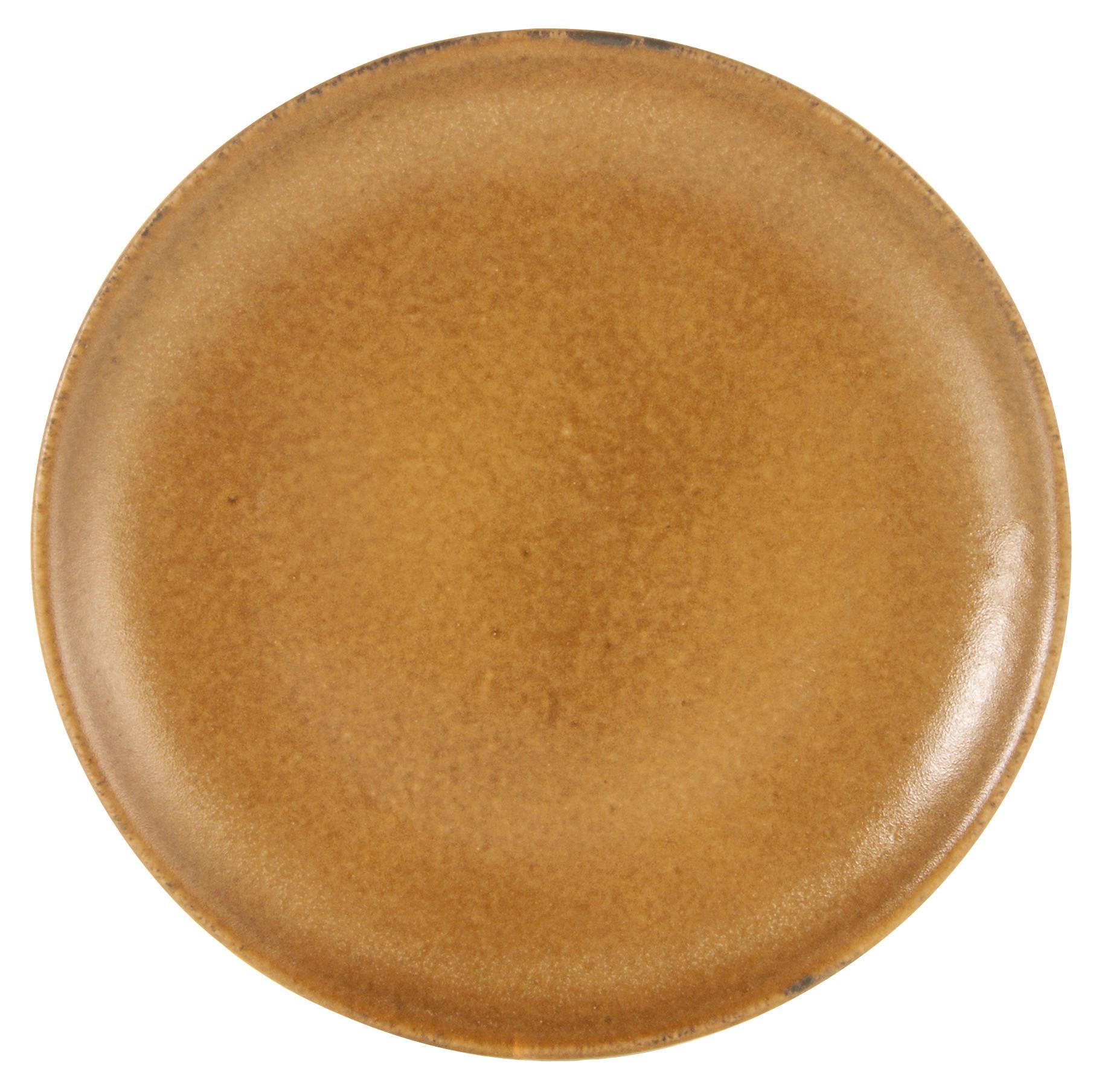 Dessertteller Sahara aus Keramik Ø ca. 21cm - Braun, LIFESTYLE, Keramik (21/21/2,5cm) - Zandiara