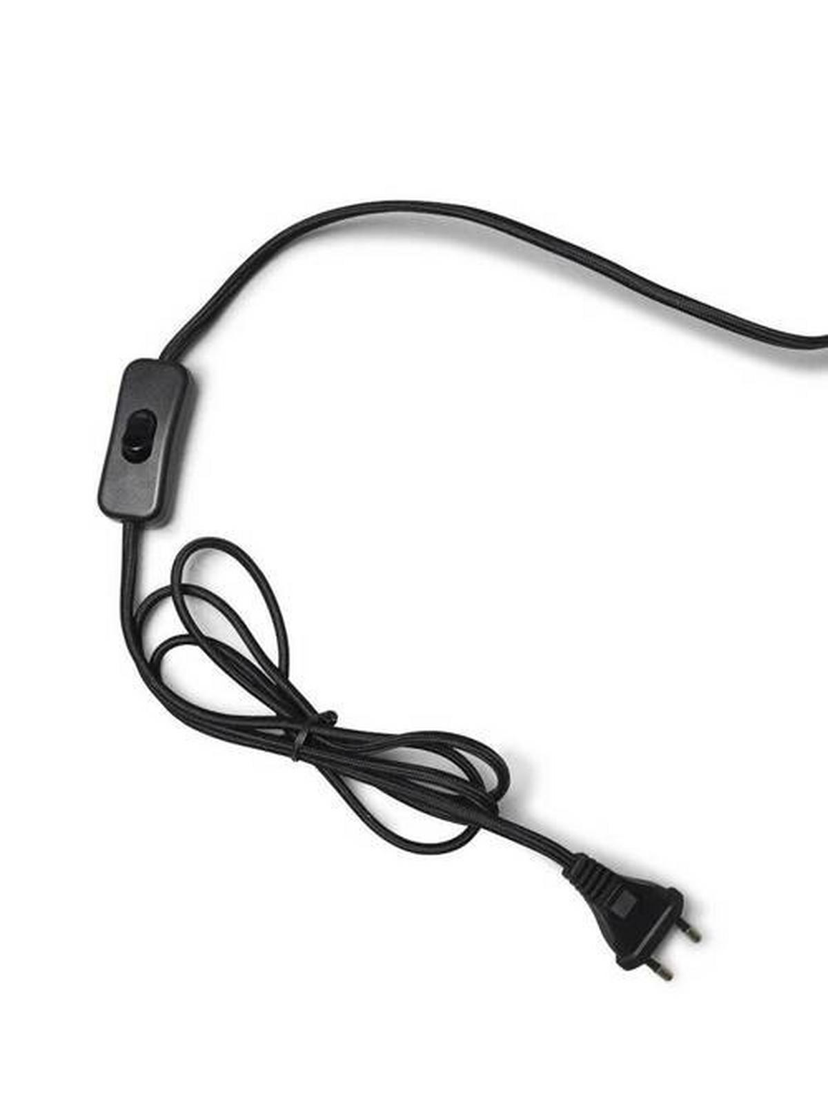 Stenska Svetilka Bhutan, Črna, Bambus - črna/naravne barve, Trend, les (24/12/21cm) - Good & Mojo