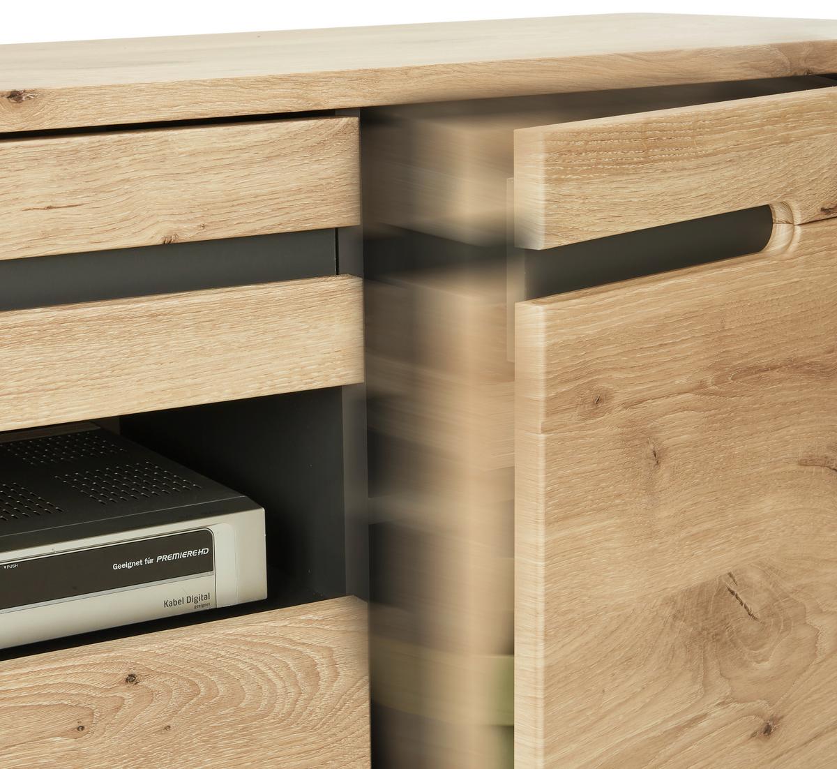 Tv-elem Bellano - Modern, faalapú anyag (205/63/44cm) - Mömax