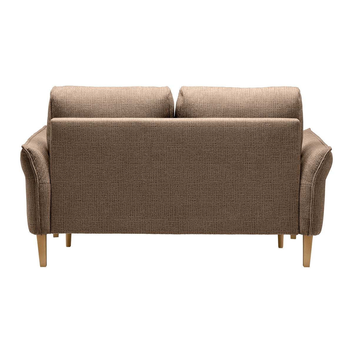 CANAPEA CU 2 LOCURI CUSTOM - maro/crem, Modern, textil (150/85/92cm) - Mömax