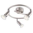 LED-Strahler Fritz, max. 3x3 Watt - KONVENTIONELL, Metall (25/15cm) - MÖMAX modern living