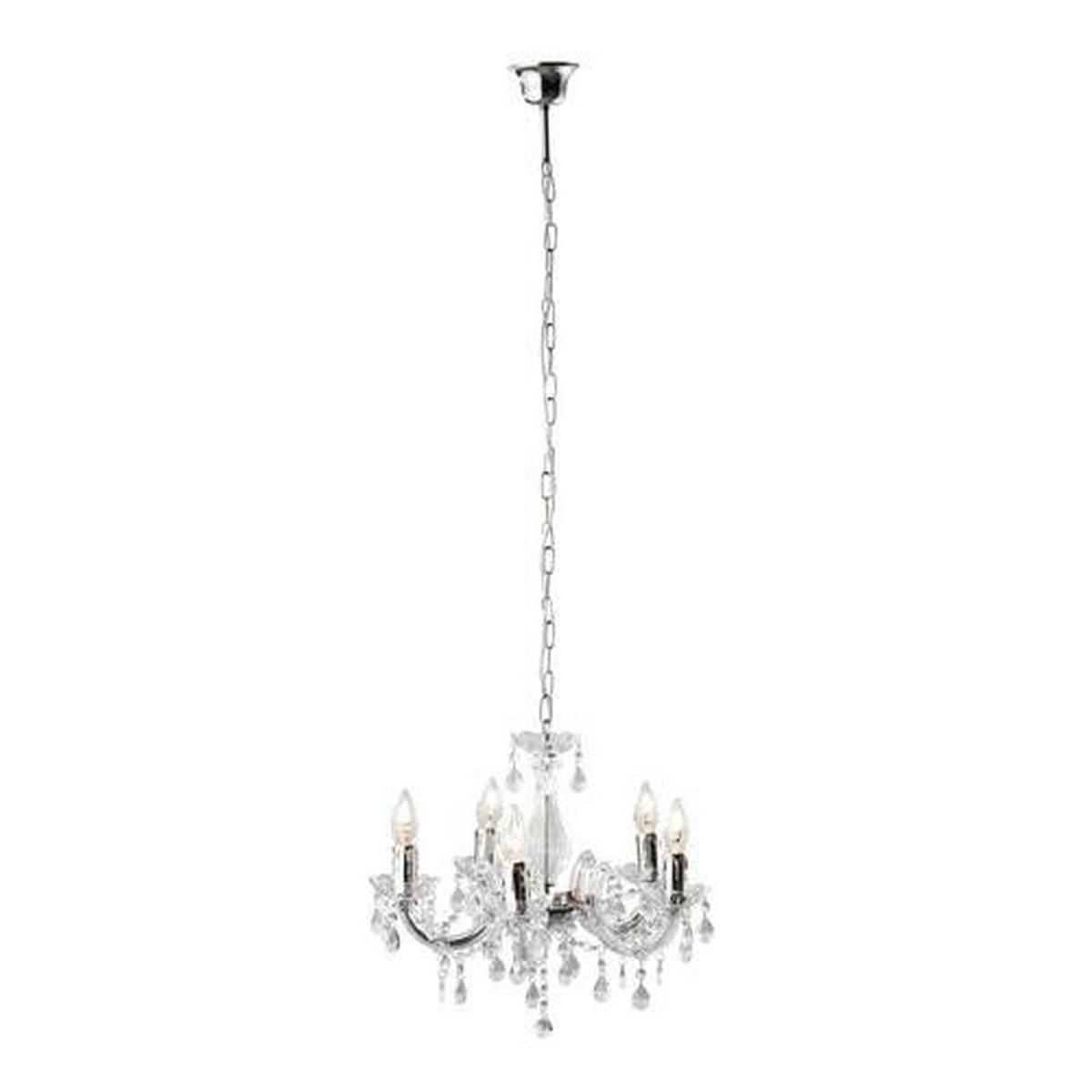 HÄNGELEUCHTE 63116-5 CUIMBRA II - Chromfarben, Lifestyle (46/128cm) - Globo