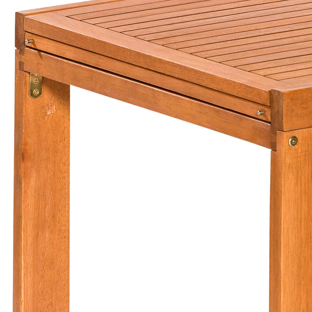 Set Za Balkon Maracaibo, Masivno - zelena/rjava, Konvencionalno, tekstil/les - Gardenson