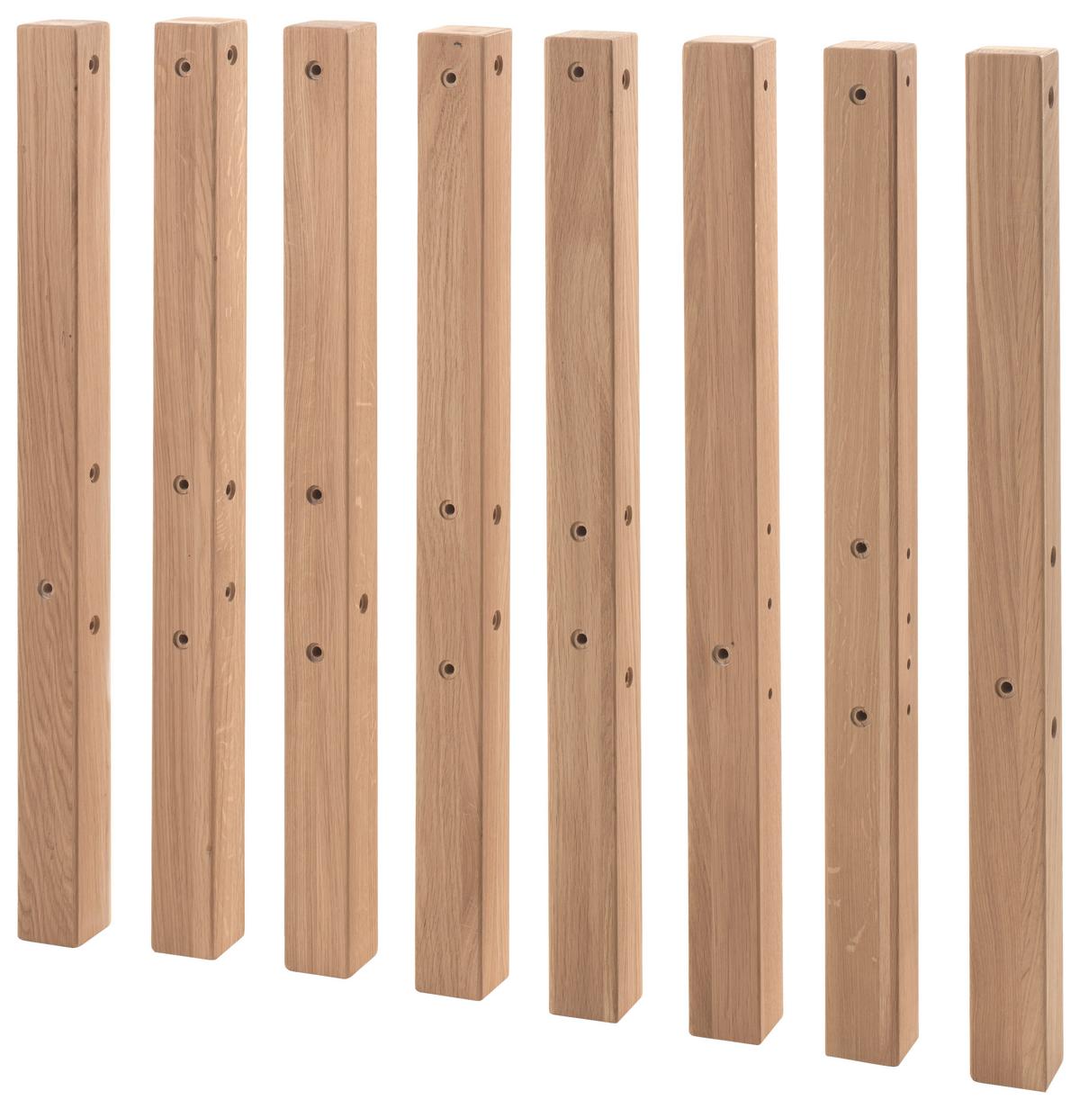 Etagenbett FORREST Naturfarben ca. 90x200 cm Echtholz Buche - Naturfarben, MODERN, Holz (90/200cm) - Vipack