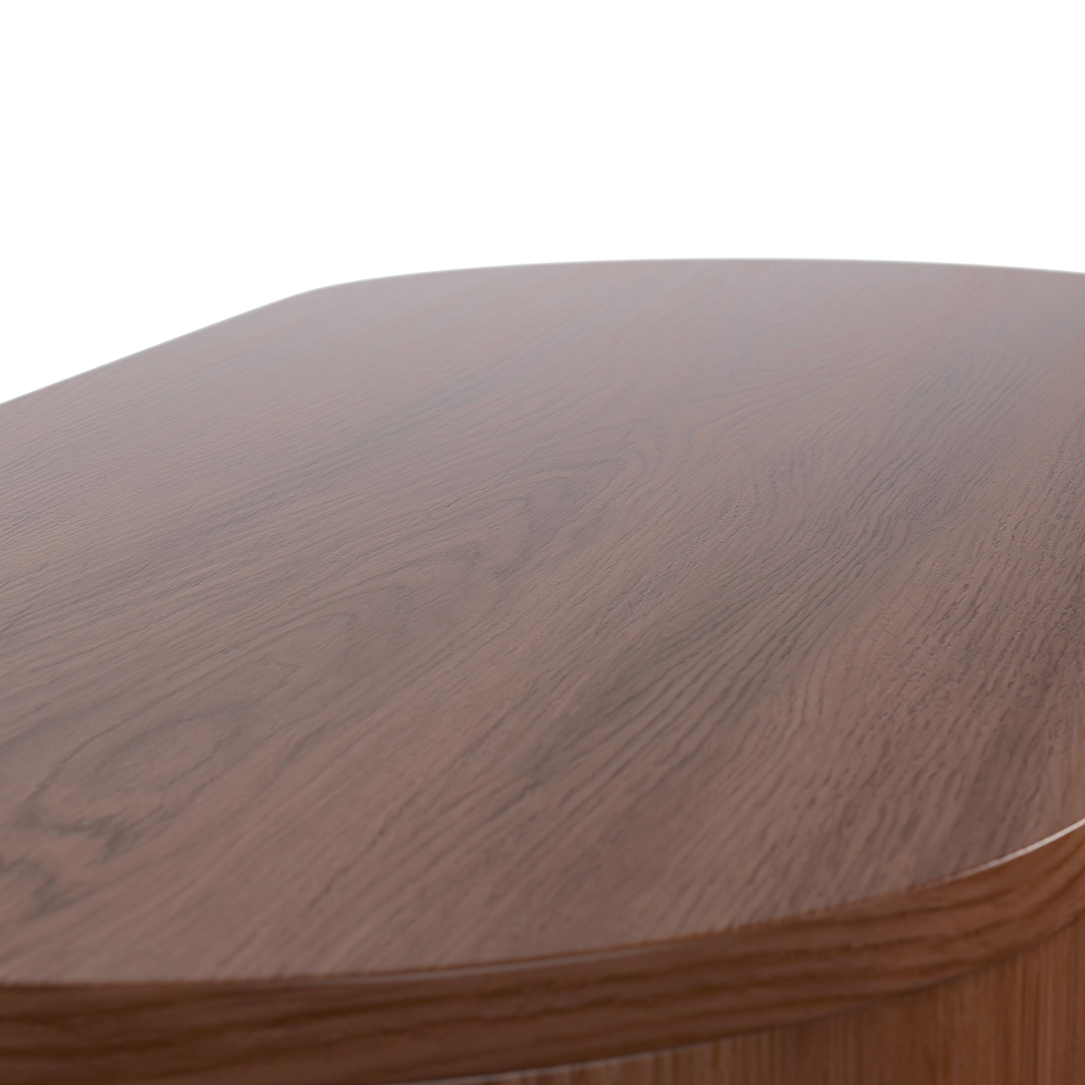 KONSOLBORD NOAH - valnötsfärgad, Modern, trämaterial (112/40/79cm) - Bessagi Home