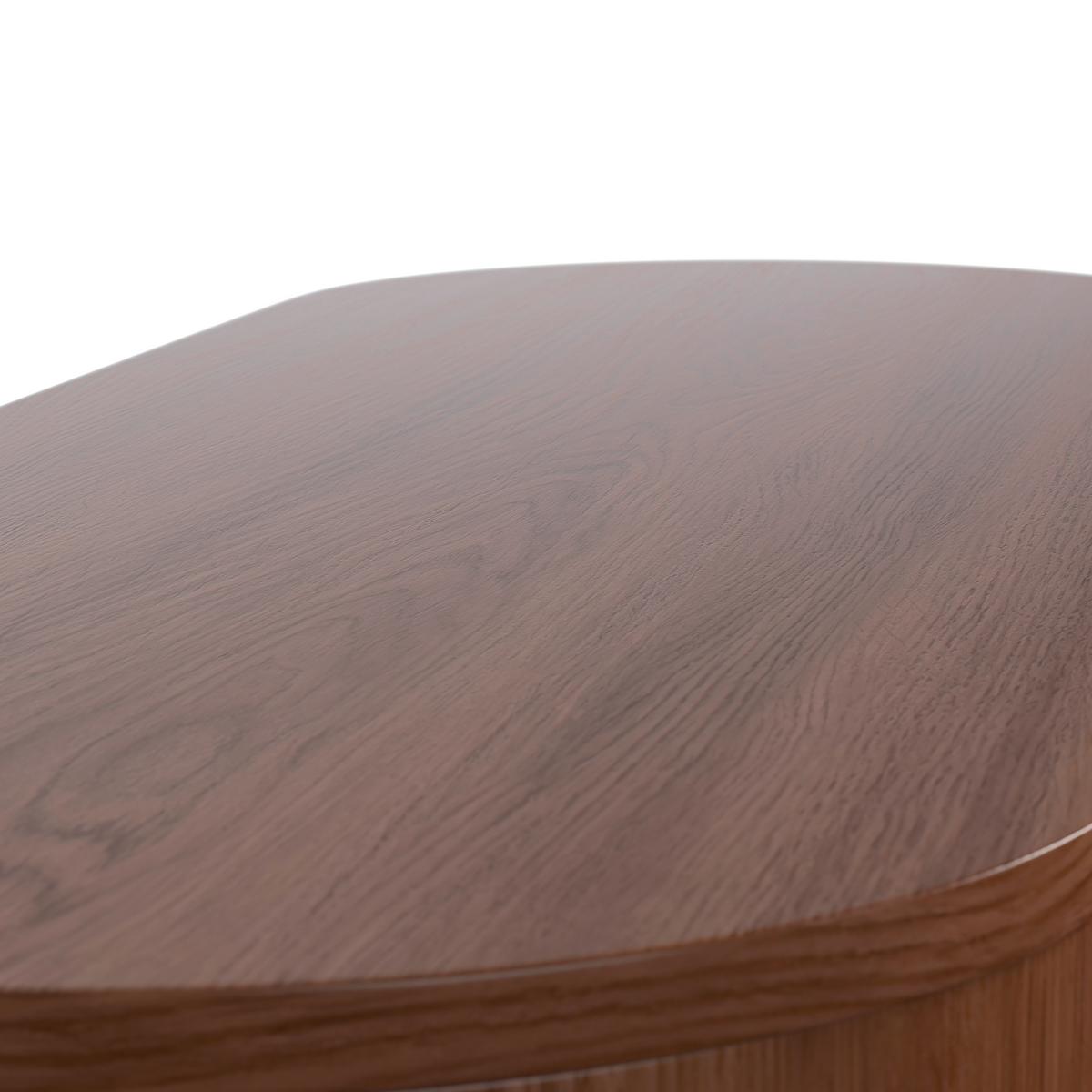 Konsolentisch Noah Walnussfarben MDF - Walnussfarben, MODERN, Holzwerkstoff (112/79/40cm) - Bessagi Home