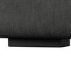 STOPPAD SÄNG MARIJA - mörkgrå/stålfärgad, Modern, metall/trä (180/200cm) - Bessagi Home