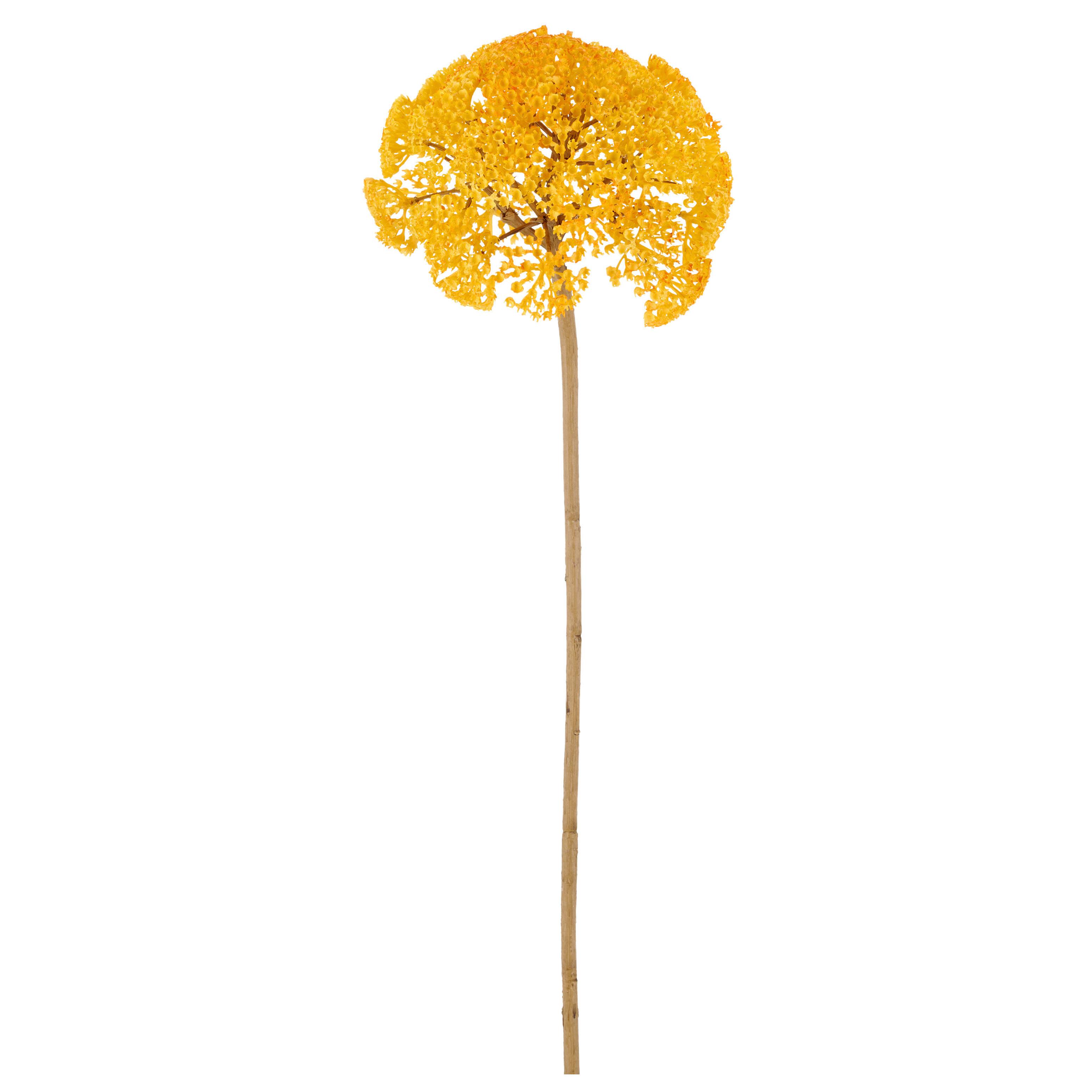 Kunstblume Achillea I Gelb ca. 70cm - Gelb/Creme, Basics, Kunststoff/Textil (70cm) - Mömax