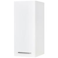 Küchenoberschrank Touch Weiß - Edelstahlfarben/Weiß, MODERN, Holzwerkstoff/Metall (30/72/35cm) - Nobilia