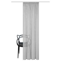 Fertigvorhang Softy Grau ca. 140x160cm - Grau, Basics, Textil (140cm)