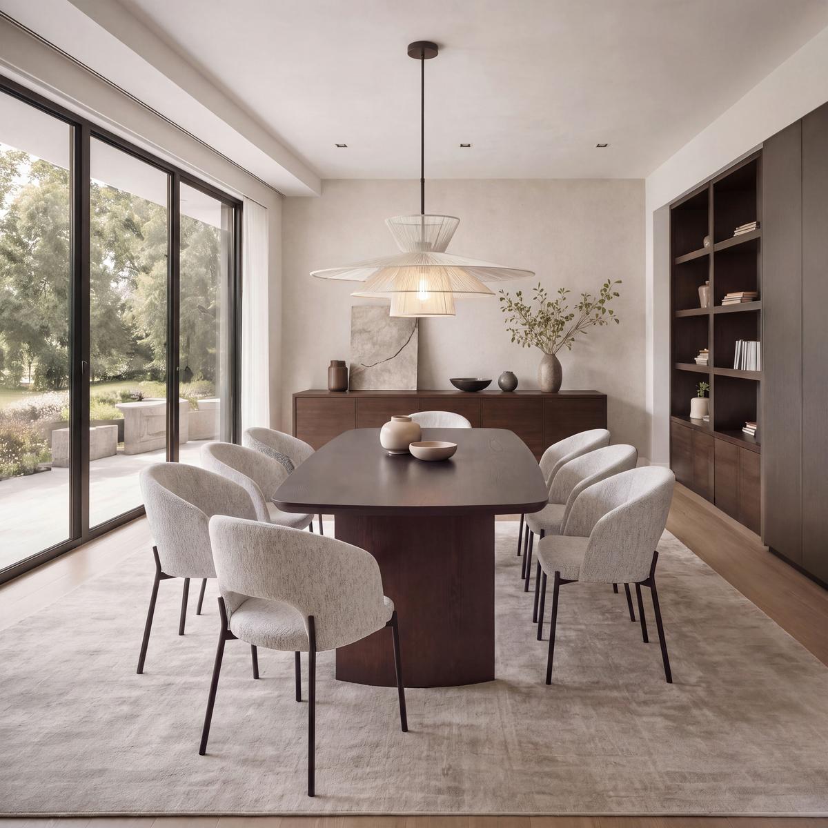 Esstisch Charlie Walnussfarben - Walnussfarben, MODERN, Holz/Holzwerkstoff (200/76/100cm) - Bessagi Home