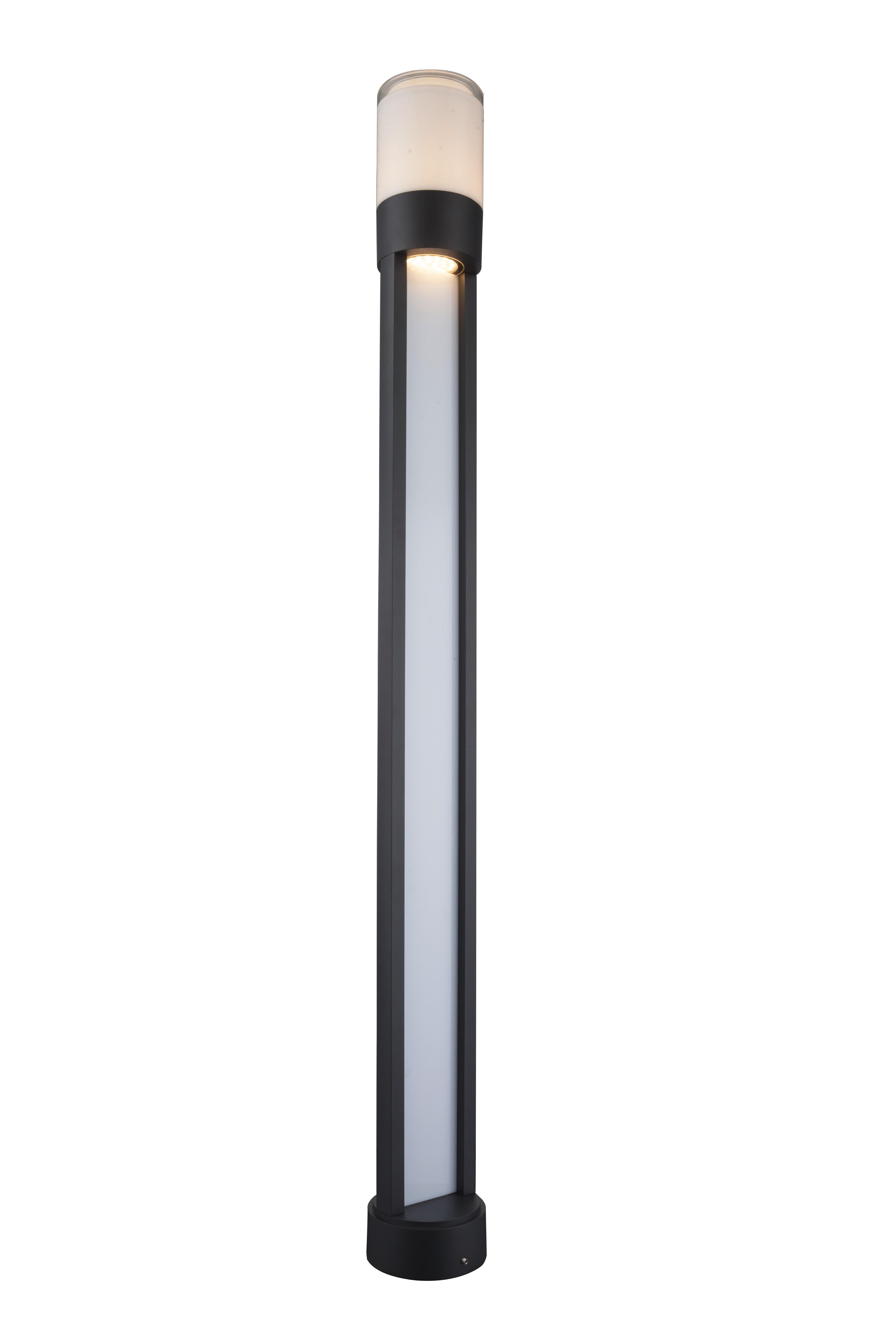 LED-Außenleuchte max. 12,2 Watt 'Nexa' - Klar/Opal, MODERN, Kunststoff/Metall (11/110cm)