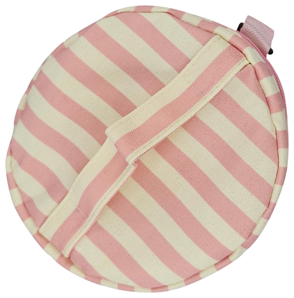 Kühltasche More Amore Rosa/Weiß ca. 7l - Rosa/Weiß, KONVENTIONELL, Kunststoff/Textil (17/24/17cm) - Mömax