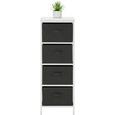 Komoda Nevio - naravna/bela, Moderno, tekstil/les (37/103/30cm) - Mömax modern living Komoda Nevio - naravna/bela, Moderno, tekstil/les (37/103/30cm) - Mömax modern living