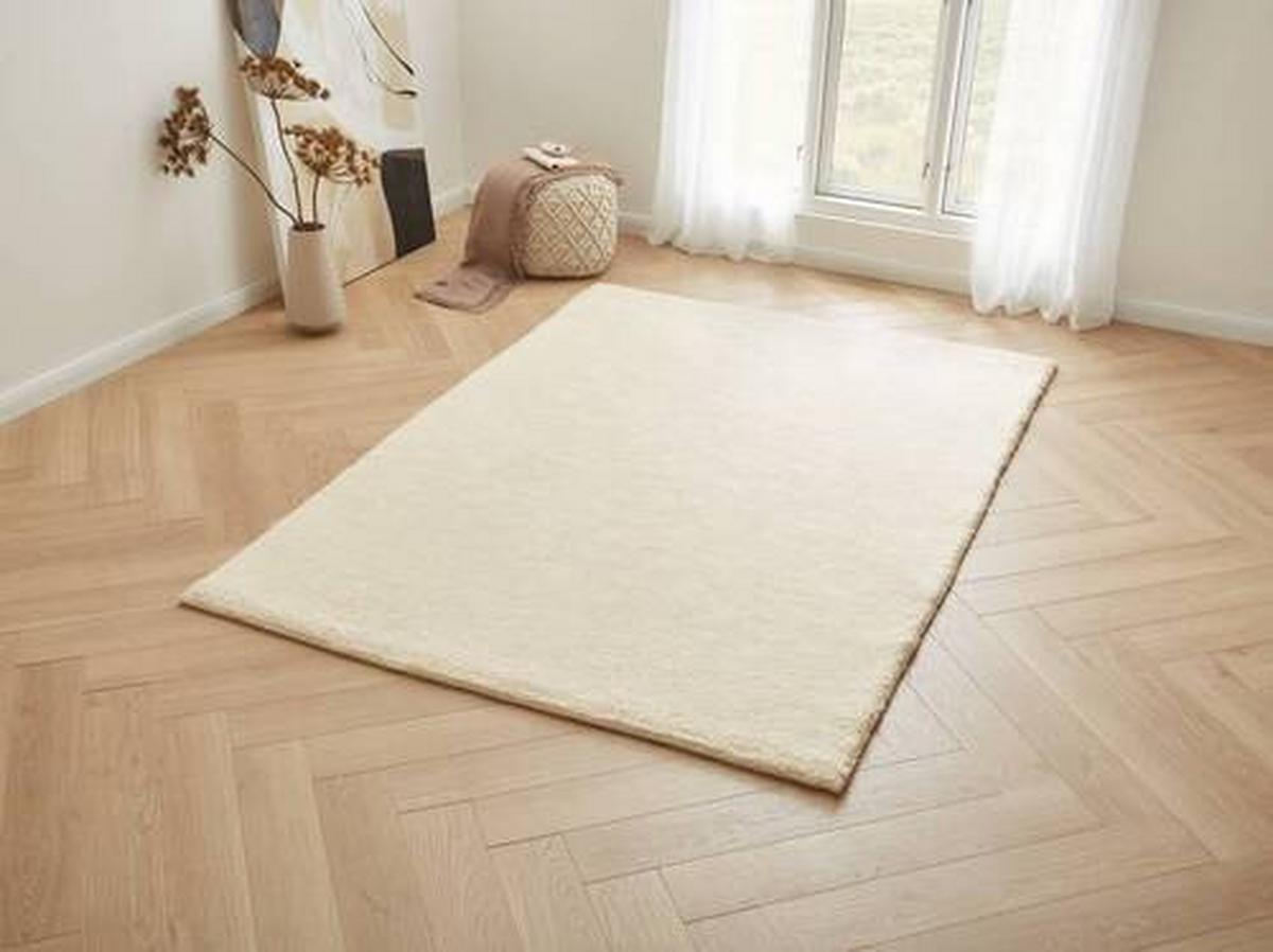 DYWAN BERBERYJSKI SIDI 15/15S UNI - kolor naturalny, Basics, tkanina ( 40/60cm) - Linea Natura