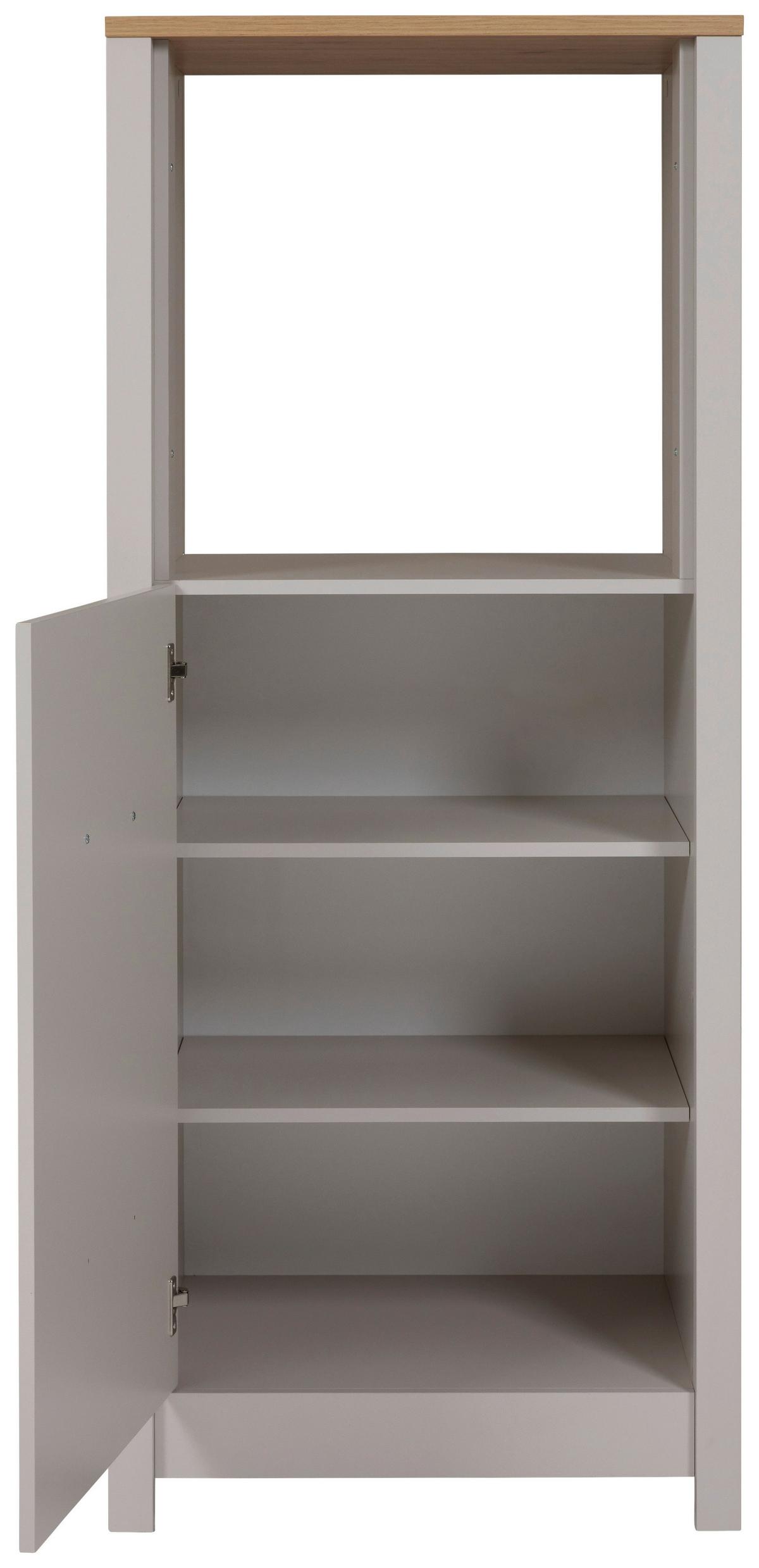 Element Za Ugradbene Uređaje Sardegna - kašmir/srebrne boje, Romantično / ladanjski, drvni materijal/metal (70/167/60cm)