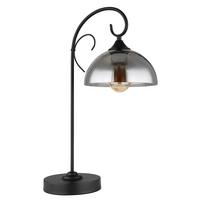 Stolna Svjetiljka Cottage - crna, Konvencionalno, staklo/metal (33,5/20/52cm) - Globo