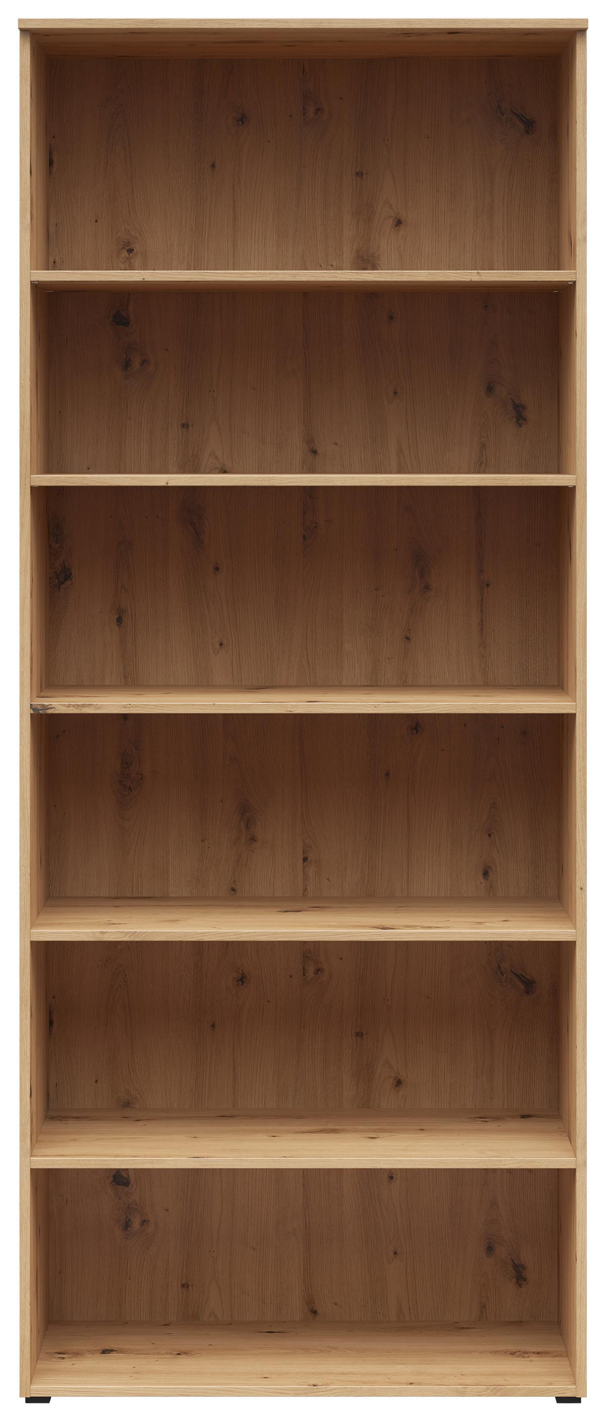 Regal Multistauraum Eiche Artisan - Anthrazit/Eiche Artisan, MODERN, Holzwerkstoff/Kunststoff (80/195/40cm) - Mömax