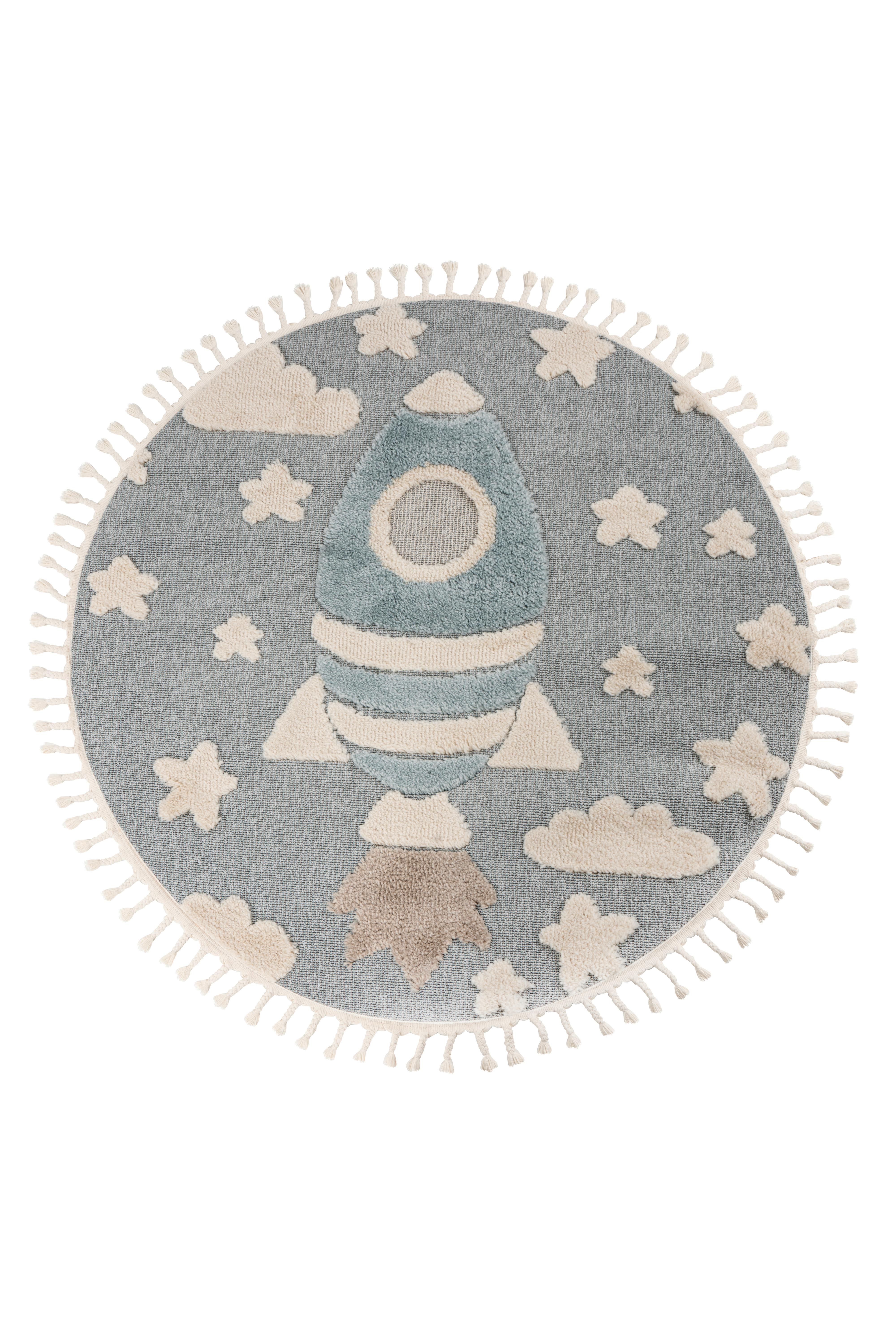 Covor pentru copii My Fano391Spac, D: cca. 133cm - multicolor, Design, textil (133cm) - Obsession