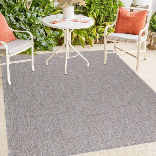 Outdoorteppich Zagora Grau/Beige ca. 160x230cm - Beige/Grau, Basics, Textil (160/230cm) - Novel